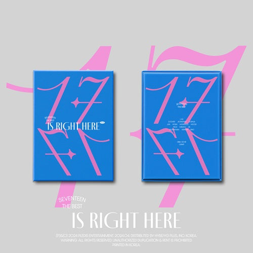 세븐틴(SEVENTEEN) - BEST ALBUM '17 IS RIGHT HERE' [Dear Ver.]