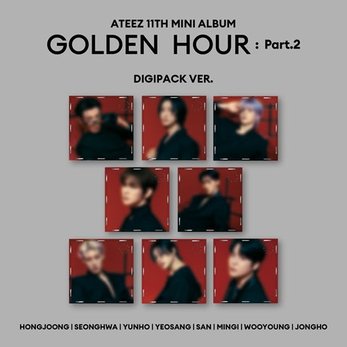 에이티즈(ATEEZ) - GOLDEN HOUR : Part.2 (Digipack Ver.)
